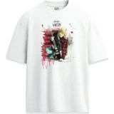Nirvana Kurt Cobain Oh Well Whatever Tasarım Baskılı Unisex Tişört - Beyaz