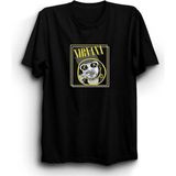 Nirvana, Kurt Cobain, Rock, Metal Tişört - Siyah