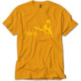Nirvana Kurt Cobain Sarı Tişört Liyada - 5XL