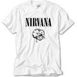 Nirvana Logo Classic Beyaz Tişört