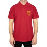 Nirvana Logo Polo Yaka Kırmızı Tişört