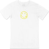 Nirvana Logolu Cep Logo Tasarımlı Beyaz Tişört; Xl