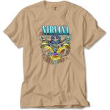 Nirvana Poster Krem Tişört Liyada - 3XL