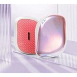 Nirvana Saç Tarak & Saç Masaj Tarak Compact Style Pink Holographic Saç Fırçası - Pembe - Beyaz