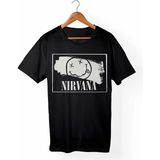 Nirvana Siyah Tişört; Xl