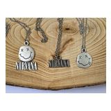 Nirvana Smile BFF 3Lü Rock Metal Grup Zincir Kolye PYTKZNKLY158