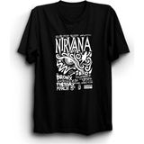 Nirvana, Sub-Pop, Rock, Metal Tişört - Siyah - XL