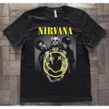 Nirvana T Shirt T Shirts Erkek - Beyaz - L