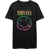 Nirvana Unisex Tişörtü - Siyah