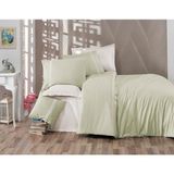 Nirvanav3 Çift Kisilik Butik Seri Ranforce Nevresim Takımı Yeşil - 200 x 220 cm
