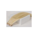 Nisa Hair 20 Adet 50 GR - %100 Gerçek İnsan Saçı Bant Kaynak #613 Platin 50 CM