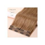 Nisa Hair #8 Kumral Gerçek İnsan Saçı Düz 3lü Çıt Çıt Set 60CM 130GR