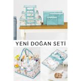 Nisahometeks Baby Yeni Doğan Seti - Bavul Organizer , Bakım Ve Alt Bakım Çantası