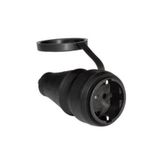 NisaLuce 1x16a Kauçuk Topraklı Dişi Fiş ( Monofaze ) 220v