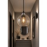 NisaLuce Nisa Luce Çatlatma Cam Sarkıt - Füme •• Tekli Sarkıt Avize Modern Tasarım Mutfak Hol Antre Avizesi Avize Modelleri Modern Lüks Avize Dekoratif Salon Avizesi Mutfak Avizesi Cam Avize Lamba