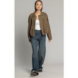 Nisan OVERSIZE SÜET BOMBER CEKET