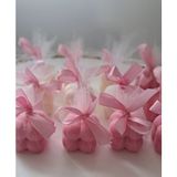 Nişan – Söz – Düğün – Baby Shower – Parti Hediyelik Mini Mumlar 15ADET - Pembe