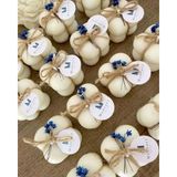 Nişan – Söz – Düğün – Baby Shower – Parti Hediyelik Mini Mumlar 45ADET - Beyaz