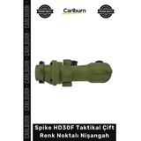 #Nişangah Reddot Avcılık Tüfek Dürbün Airsoft Ray Spike Hd30f Taktikal Çift Renk Noktalı Nişangah