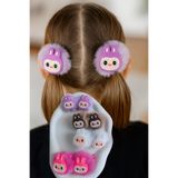 Nisankids Kız Çocuk Peluş Pens Toka 1 Çift