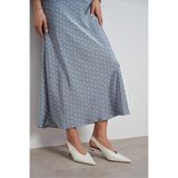 NİŞANTAŞI SHOES Lunix Beyaz Mat Sivri Burun Slingback İnce Topuklu Kadın Ayakkabı