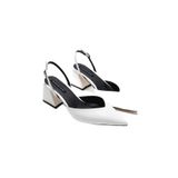 Nişantaşı Shoes Mendy Siyah Saten Kemer Detay Sivri Burun Kadın Topuklu Ayakkabı