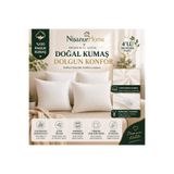 NisanurHome Premium 4'lü Kırlent İç Yastık | 15 Farklı Ölçü Seçeneği | %100 Pamuk Kumaş | Fermuarlı | %100 Boncuk Silikon Dolgu | Ultra Dolgun