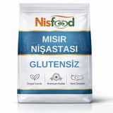 NisFood 1 kg Glutensiz Mısır Nişastası