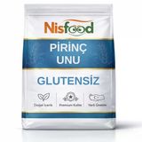NisFood 1 kg Glutensiz Pirinç Unu
