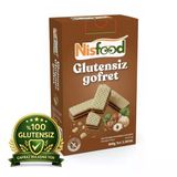 NisFood 100 gr Glutensiz Fındıklı Gofret