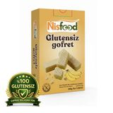 NisFood 100 gr Glutensiz Muzlu Gofret