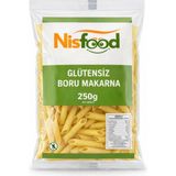 NisFood 250 gr Glutensiz Boru Makarna