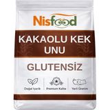 NisFood Glutensiz Kakaolu Kek Unu - 500 gr