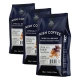 Nish Çikolata Badem Aromal Filtre Kahve 250 gr (3 paketi)