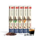 Nish Coffee Aromalı Kapsül Kahve 5'Li Set (Kakule-Nane-Zencefil-Bal Kabağı-Hindistan Cevizi) - 50 Adet