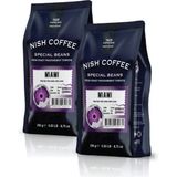 Nish Coffee Espresso Miami 2 x 250 gr - Çekirdek Kahve - 500 gr