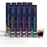 Nish Coffee Kapsül Kahve 10'lu Set (2XLUNGO,2XITALY,2XRISTERETTO,2XSMOOTH,2XDECAF)-100 Adet