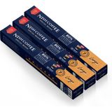 Nish Coffee Kapsül Kahve 6 Lungo 3'lü Set (Nespresso Uyumlu)-30 Adet