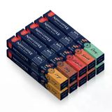 Nish Coffee Nespresso Uyumlu Kapsül Kahve 10'Lu Set (2Xlungo,2Xıtaly,2Xristeretto,2Xsmooth,2Xdecaf)-100 Adet