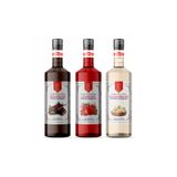 Nish Coffee Nish Çikolata,Çilek,Beyaz Çikolata Aromalı Şurup 3x700 ML - Pet Şişe