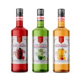Nish Cool Lime, Berry Hibiskus, Portakal Mango Aromalı Baz İçecek 3'lü Set (3x700 ML)