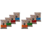 Nish Filtre Kahve 4'lü Tadım Seti (80 gr x 4 Adet)-(Colombia-Guatemala-Brazil-Ethiopia) (2 paketi)