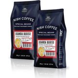 Nish Filtre Kahve Uganda Bugisu 2 x 250 gr Öğütülmüş - 500 gr