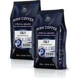 Nish Kahve Espresso Italy Kahve 2 x 250 gr - 500 gr - Çekirdek (Öğütülmemiş)
