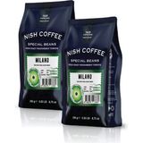 Nish Kahve Espresso Milano Kahve 2 x 250 gr - 500 gr - Öğütülmüş Espresso