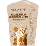 Nish Karamel Bisküvi Parçacıklı Milkshake 250 Gr Toz İçecek