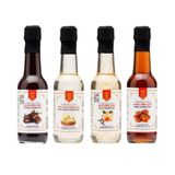 Nish Karamel, Vanilya, Çikolata, Beyaz Çikolata Aromalı Şurup 4'Lü Set (4X250 Ml) - Pet Şişe