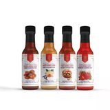 Nish Karamel, Vanilya, Fındık, Çilek Aromalı Şurup 4'lü Set (4X250 Ml)-Pet Şişe