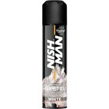 Nish Man Beyaz Renkli Saç Spreyi Uzun Süre Kalıcı Etki 150 ml Amonyaksız