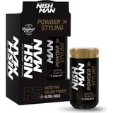 Nish Man P5 20 gr Sert Doku Pudra Wax Kalıcı Saç Parfümü ile Oynanabilir Yapı Sağlar